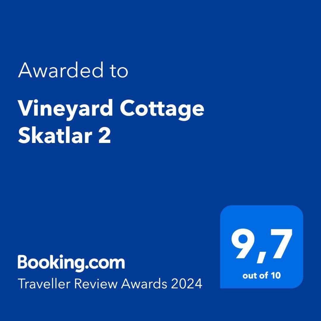 Vineyard Cottage Skatlar 2 Srednje Grcevje エクステリア 写真